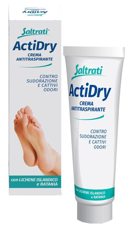SALTRATI ACTIDRY CREMA ANTITRASPIRANTE 100 ML - Farmacia De Pasquale