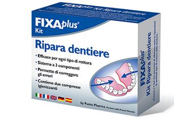 RIPARA DENTIERE KIT FIXAPLUS - Farmacia De Pasquale