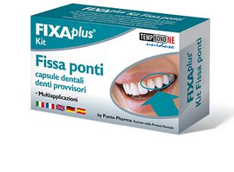 CEMENTO PROVVISORIO PER PONTI FIXAPLUS KIT 1 PEZZO - Farmacia De Pasquale