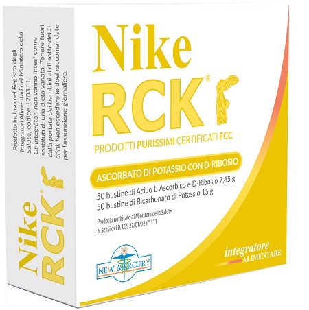 NIKE RCK ASCORBATO POTASSIO + RIBOSIO 100 BUSTINE 22,65 G - Farmacia De Pasquale