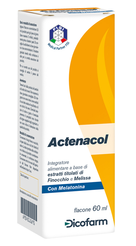 ACTENACOL 60 ML - Farmacia De Pasquale