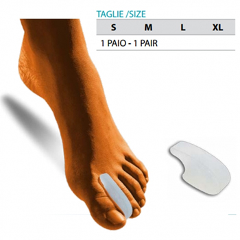 ORIONE OK PED G101 SEPARATORI DITA GEL POLIMERO S 1 PAIO - Farmacia De Pasquale