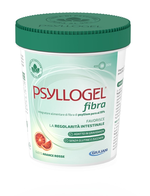 PSYLLOGEL FIBRA ARANCE ROSSE VASO 170 G - Farmacia De Pasquale