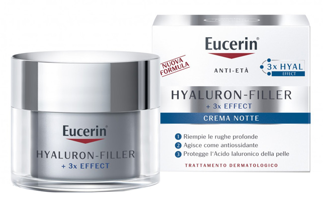 EUCERIN CREMA HYALURON-FILLER NOTTE 50 ML - Farmacia De Pasquale