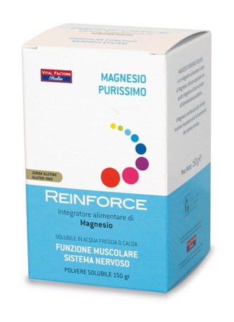 REINFORCE MAGNESIO PURISSIMO 150 G - Farmacia De Pasquale