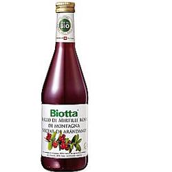 BIOTTA SUCCO DI MIRTILLO ROSSO 500 ML - Farmacia De Pasquale
