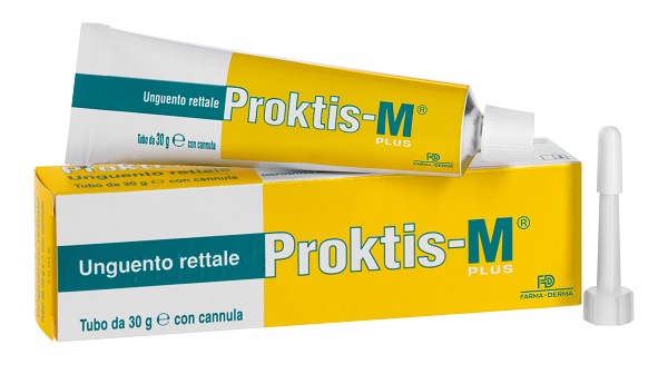 UNGUENTO RETTALE PROKTIS/M PLUS 30G CON CANNULA - Farmacia De Pasquale