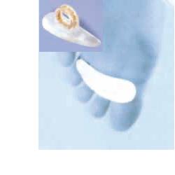 SUPPORTO DITA A MARTELLO OPPO MISURA SMALL. PREVIENE CALLOSITA' E DITA A MARTELLO. SUPPORTO INDICATO PER STIRARE LE DITA DEL PIEDE CONTRATTE. UTILE PER RIDURRE IL DOLORE - Farmacia De Pasquale