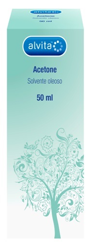 ALVITA ACETONE OLEOSO SOLVENTE 50 ML - Farmacia De Pasquale
