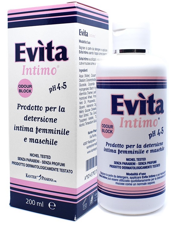 EVITA INTIMO DETERGENTE 200 ML - Farmacia De Pasquale