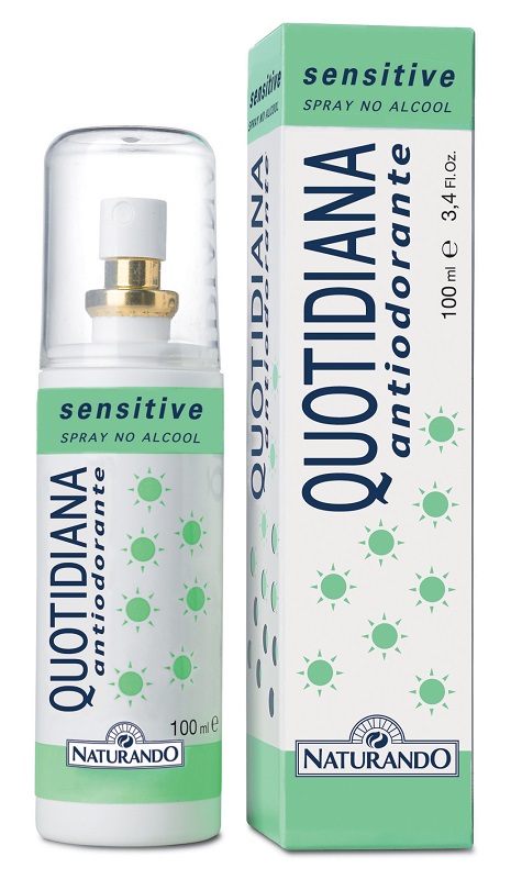 QUOTIDIANA ANTIODORANTE SPRAY SENSITIVE 100 ML - Farmacia De Pasquale