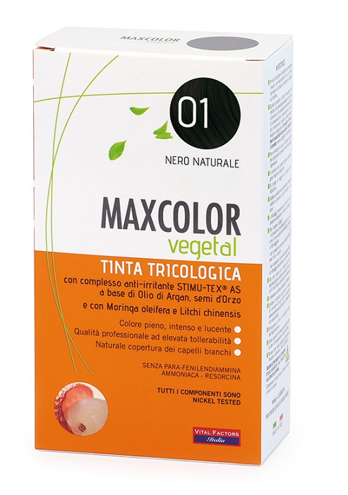 MAX COLOR VEGETAL 01 TINTURA 140 ML - Farmacia De Pasquale