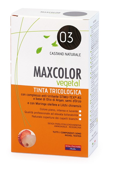 MAX COLOR VEGETAL 03 TINTURA 140 ML - Farmacia De Pasquale