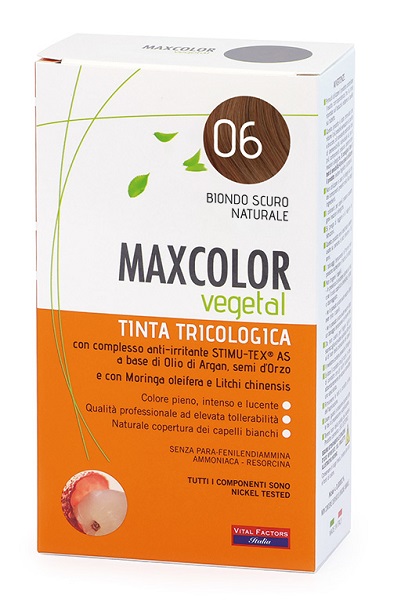 MAX COLOR VEGETAL 06 TINTURA 140 ML - Farmacia De Pasquale