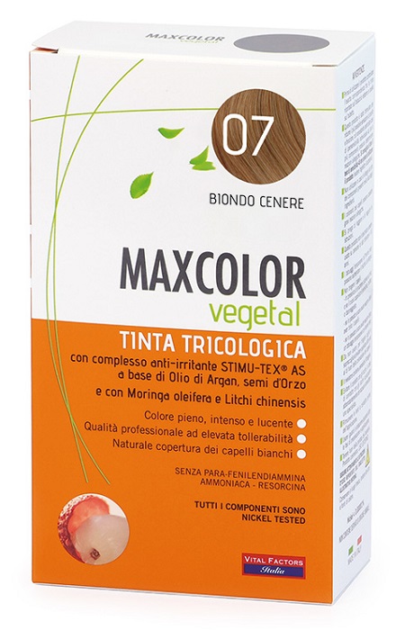 MAX COLOR VEGETAL 07 TINTURA 140 ML - Farmacia De Pasquale
