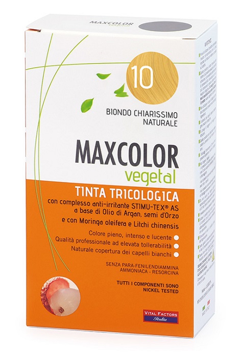MAX COLOR VEGETAL 10 TINTURA 140 ML - Farmacia De Pasquale