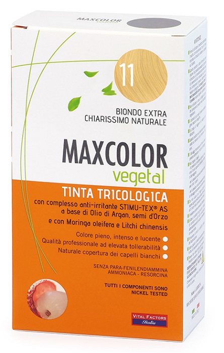 MAX COLOR VEGETAL 11 TINTURA 140 ML - Farmacia De Pasquale