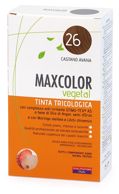 MAX COLOR VEGETAL 26 TINTURA 140 ML - Farmacia De Pasquale