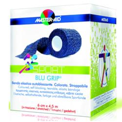 BENDA ELASTICA AUTOBLOCCANTE MASTER-AID BLUGRIP 6X4,5 - Farmacia De Pasquale
