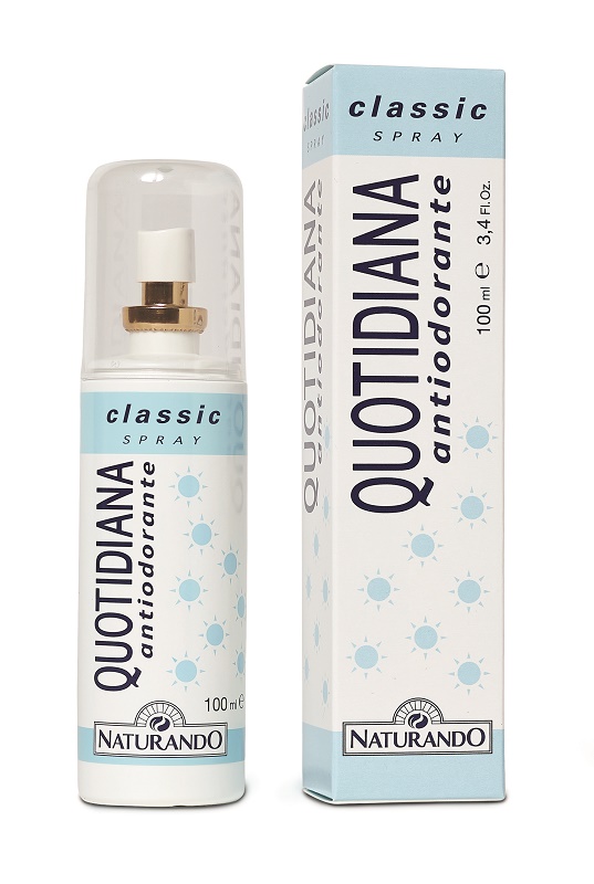 QUOTIDIANA ANTIODORANTE SPRAY CLASSIC 100 ML - Farmacia De Pasquale