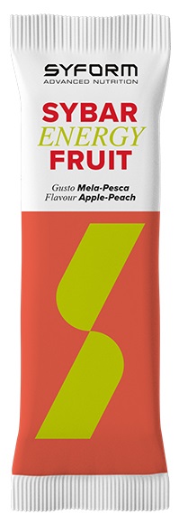SYBAR ENERGY FRUIT BARRETTA MELA-PESCA 40 G - Farmacia De Pasquale