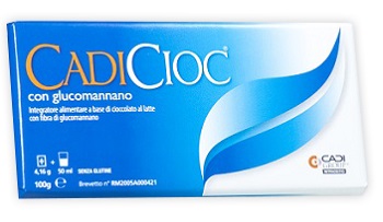 CADICIOC TAVOLETTA LATTE CON GLUCOMANNANO 100 G - Farmacia De Pasquale