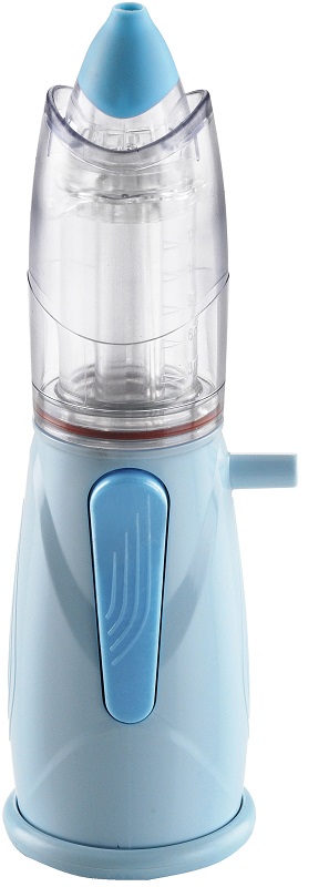 AEROSOL PER ALTE VIE RESPIRATORIE RINOWASH COLORE AZZURRO CON CAMPANA UNIVERSALE - Farmacia De Pasquale