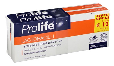 PROLIFE LACTOBACILLI DUE CONFEZIONI DA 7 FLACONCINI DA 8 ML - Farmacia De Pasquale