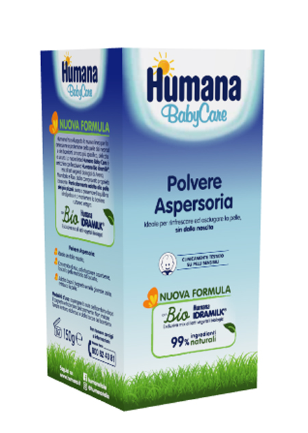 HUMANA BABY CARE POLVERE ASPERSORIA 150 G - Farmacia De Pasquale