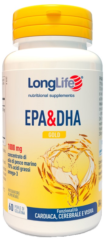 LONGLIFE EPA DHA GOLD 60 PERLE - Farmacia De Pasquale