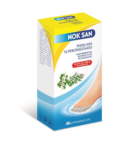 NOK SAN PEDILUVIO SUPEROSSIGENATO 400 G - Farmacia De Pasquale