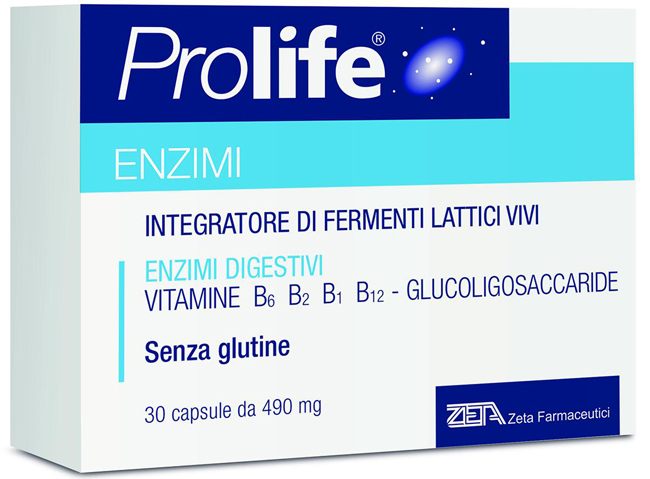 PROLIFE ENZIMI 30 CAPSULE - Farmacia De Pasquale