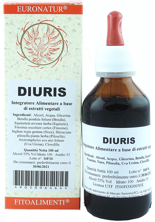 DIURIS GOCCE 100 ML - Farmacia De Pasquale