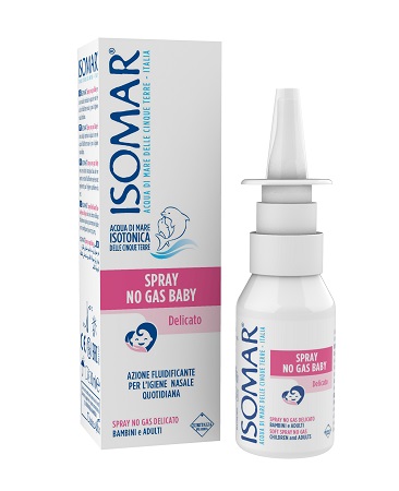 ISOMAR SOLUZIONE ACQUA MARE BABY SPRAY NO GAS 30ML - Farmacia De Pasquale