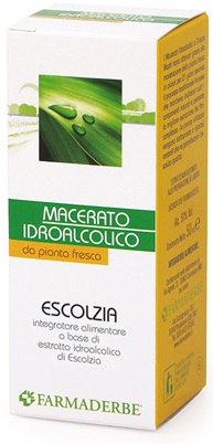 ESCOLZIA MACERATO IDROALCOLICO 50 ML - Farmacia De Pasquale