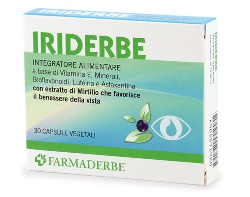 IRIDERBE 30 CAPSULE - Farmacia De Pasquale