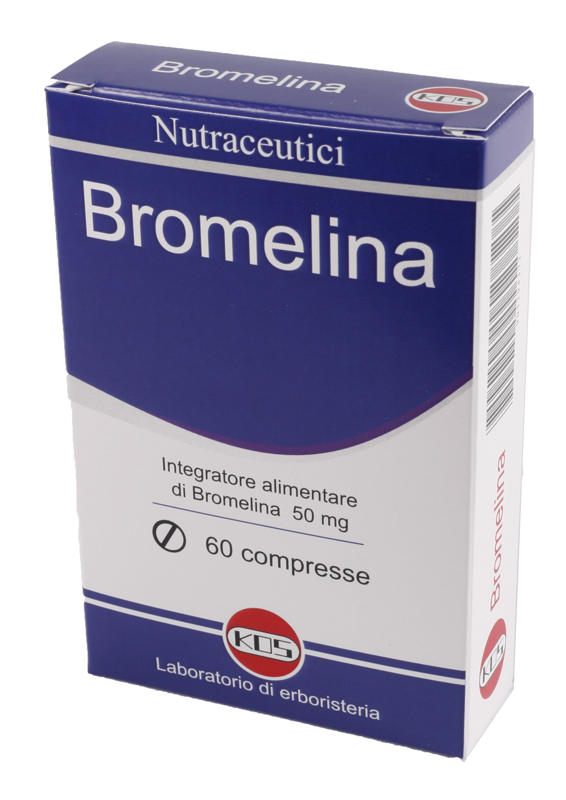BROMELINA 60 COMPRESSE - Farmacia De Pasquale