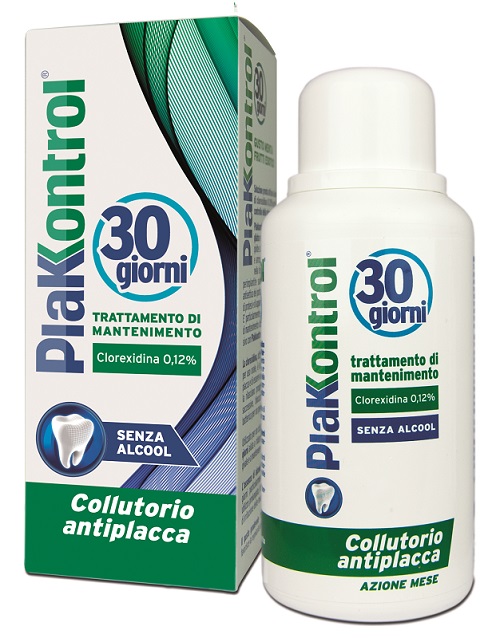 PLAKKONTROL 30 GIORNI COLLUTORIO 250 ML - Farmacia De Pasquale