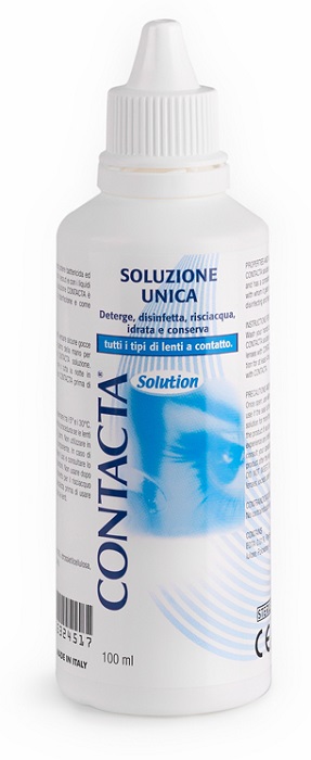 SOLUZIONE UNICA ISOTONICA CONTACTA 100 ML - Farmacia De Pasquale