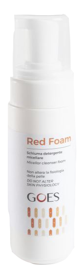 GOES RED FOAM DETERGENTE VISO 125 ML - Farmacia De Pasquale