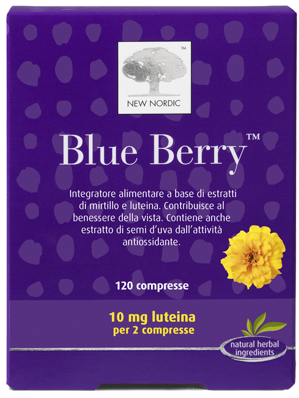 BLUE BERRY 120 COMPRESSE - Farmacia De Pasquale