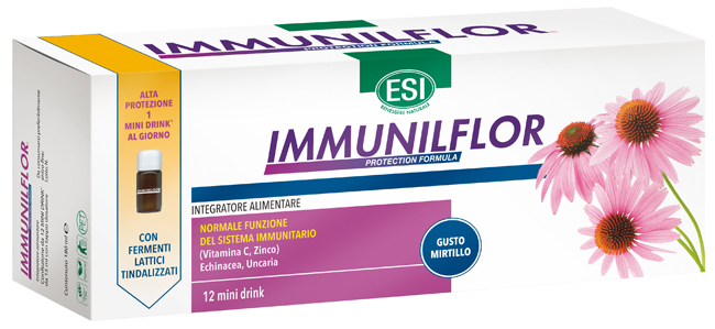 ESI IMMUNILFLOR MINI DRINK 12 MINI DRINK - Farmacia De Pasquale