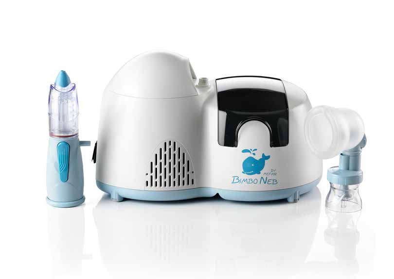 AEROSOL SISTEMA A 2 FUNZIONI BIMBONEB COLORE BIANCO ARTICOLO 400150 - Farmacia De Pasquale