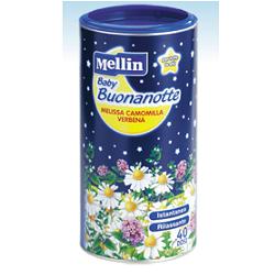 MELLIN BABY BUONANOTTE MELISSA CAMOMILLA VERBENA 200 G - Farmacia De Pasquale