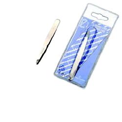 PINZETTA DEPILATORIA INOX PUNTA OBLIQUA - Farmacia De Pasquale