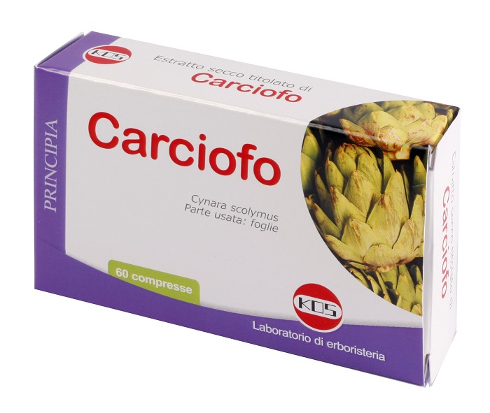 CARCIOFO ESTRATTO SECCO 60 COMPRESSE - Farmacia De Pasquale