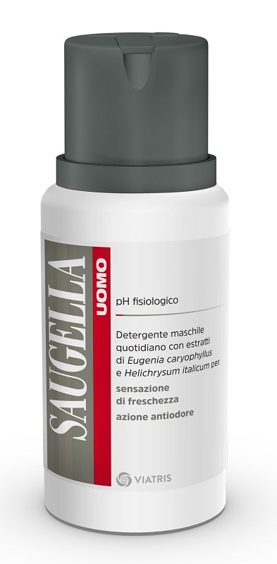 SAUGELLA UOMO PH FISIOLOGICO DETERGENTE MASCHILE 200 ML - Farmacia De Pasquale