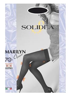 MARILYN 70 OPACO CALZA AUTOREGGENTE NERO 2 - Farmacia De Pasquale