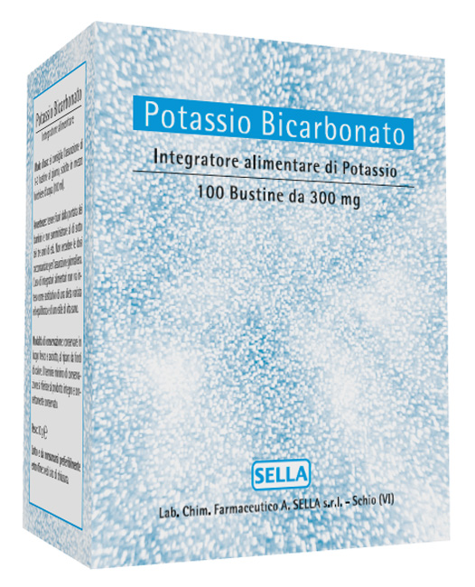 POTASSIO BICARBONATO POLVERE 100 BUSTINE - Farmacia De Pasquale
