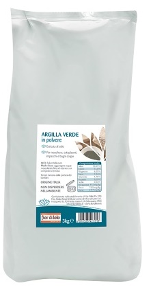 ARGILLA IN POLVERE ESSICATA AL SOLE 3 KG - Farmacia De Pasquale